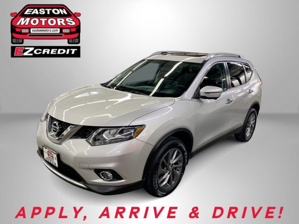 2016 NISSAN ROGUE S; SL; SV