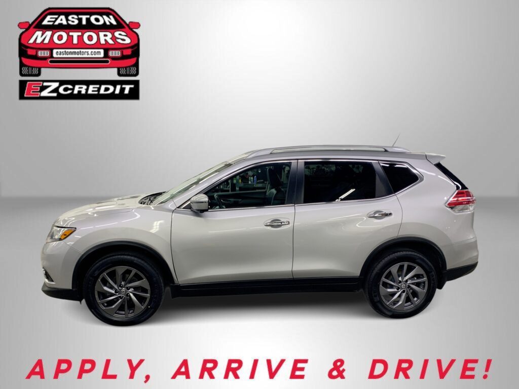 2016 NISSAN ROGUE S; SL; SV