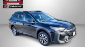 Blue SUV with EZ Credit logo above and the text 'APPLY, ARRIVE & DRIVE!' at the bottom.