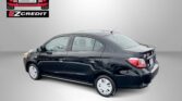 Black sedan with Easton Motors EZ Credit branding in a promotional banner, and the slogan 'APPLY, ARRIVE & DRIVE!' in red text at the bottom.