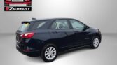 Rear three-quarter view of a dark blue SUV in a dealership ad with Easton Motors and EZCredit logos; bottom text reads APPLY, ARRIVE & DRIVE!