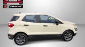 White SUV shown in profile with Easton Motors and EZ Credit logos in the top-left corner, and red promotional text at the bottom reading 'APPLY, ARRIVE & DRIVE!'