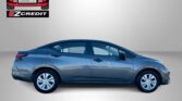 Blue car in a studio setting with Easton Motors logo in the upper left and the slogan 'APPLY, ARRIVE & DRIVE!' at the bottom.