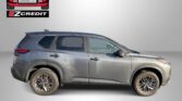 Blue SUV shown in profile with Easton Motors EZCredit logo in the top left and the slogan 'APPLY, ARRIVE & DRIVE!' below.